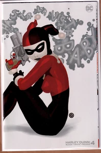 HARLEY QUINN BLACK WHITE REDDER #4 CHRIS BACHALO VARIANT DC 2023 NM - Picture 1 of 1