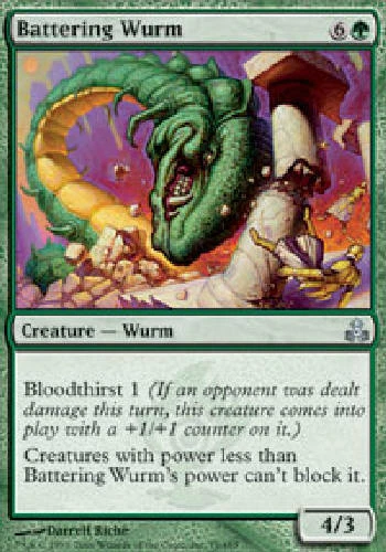 BATTERING WURM X4 4 4X Guildpact MTG Magic the Gathering Cards DJMagic - Image 1 of 1