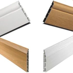 Zócalo de plástico PVC Roomline Ogee y zócalo biselado 2,5 m (8 pies) - Imagen 1 de 22
