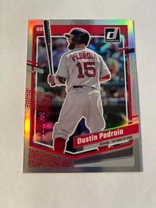 2023 Donruss Baseball #157 Dustin Pedroia Stat Line Saison/118 - Bild 1 von 2