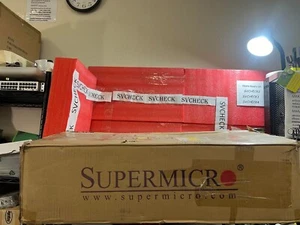 SUPERMICRO 5017R-MTF RACK MOUNT SUPERSERVER 813M-3 - Picture 1 of 9