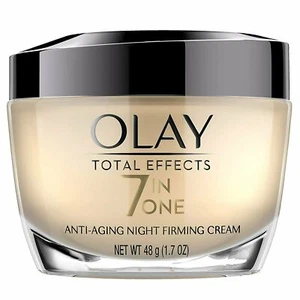 Olay Total Effects 7 In 1 Anti Aging Night Cream Face Moisturizer 1.7 Oz 6 Pack - Picture 1 of 3