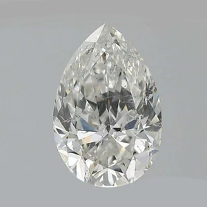 Corte diamante natural 1,02 quilates 8x6 mm pera corte brillante - Imagen 1 de 5