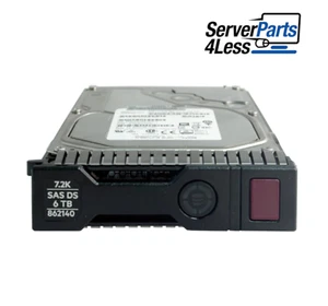 793699-B21 HPE 6TB 12G SAS 7.2K 3.5 512E SC HDD 793771-001 - Picture 1 of 5