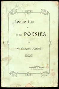 Toulouse, Françoise Jourde : RECUEIL DE POESIES - 1906 - Picture 1 of 2