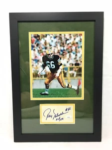 Ray Nitschke Signed Cut Framed JSA COA Inscribed HOF 1978 Green Bay Packers - Picture 1 of 3