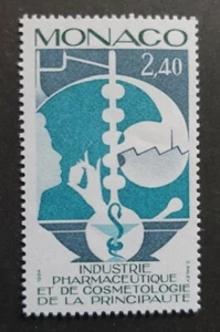 1984 MONACO FRANCE PHARMACEUTIC INDUSTRY VF MNH - Picture 1 of 1