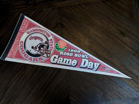 Washington State Cougars Tournament Of Roses 2003 Pennant Cover