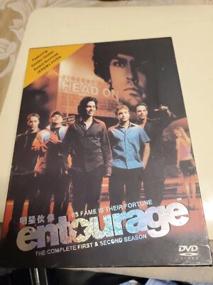Entourage Complete First and Second Season (DVD, 2005) Full Screen Jeremy Piven - Image 1 of 4