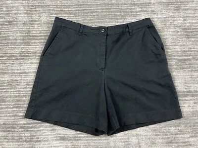 Pantalones Cortos Kim Rogers Mujer 14 Negro Chino Mezcla Algodón Informales Foto 1 de 4