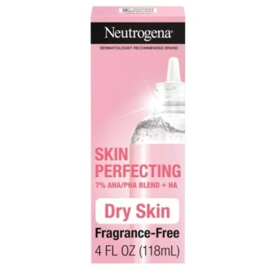 Neutrogena Skin Perfecting Daily Liquid Exfoliant 7% AHA/PHA Blend + HA 4 fl oz - Image 1 of 4