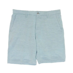 Callaway Golf Mens Micro Striped Flat Front Walking Shorts (34, Medium Blue) $75 - Picture 1 of 3