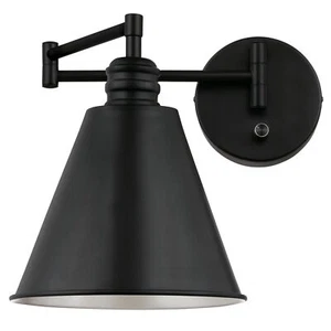 Schwenkbare Wandleuchte Trocadero Wandlampe Leselampe Bett Westinghouse Leuchte - Bild 1 von 8