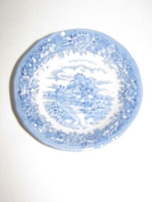Salem China, English Village, Olde Staffordshire, Fruit/Berry Bowl, Blue & White • 8.09$