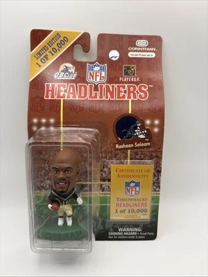 FIGURA DE ACCIÓN RASHAAN SALAAM BEARS HEADLINERS AUTÉNTICA EDICIÓN LIMITADA NFL nueva Foto 1 de 2