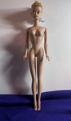 1960  #4 Vintage Mattel Blonde Ponytail Barbie  - Image 1 of 4