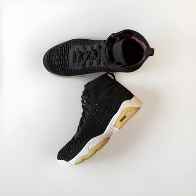 🔥Nike Jordan Flyknit Elevation 23 Negro-Rojo Universitario AJ8207 023 Hombres Talla 10 Foto 1 de 4