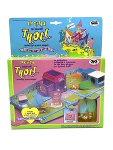 #90S Rare Galoob Tiny Troll Toon Town Playset NIB#EF - Imagen 1 de 3
