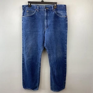 Vintage Lee Riders Jeans Herren 38x32 Blau Denim Talon Reißverschluss Made USA 90s - Bild 1 von 12