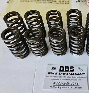 Juego de 8 resortes de válvula DCEC Cummins mejorados altas RPM 60# libras 89-1998 5,9 12 V - Imagen 1 de 2