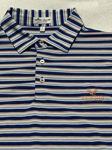 Valhalla Golf Club Peter Millar Summer Comfort Polo Shirt Mens Large Louisville - Picture 1 of 9