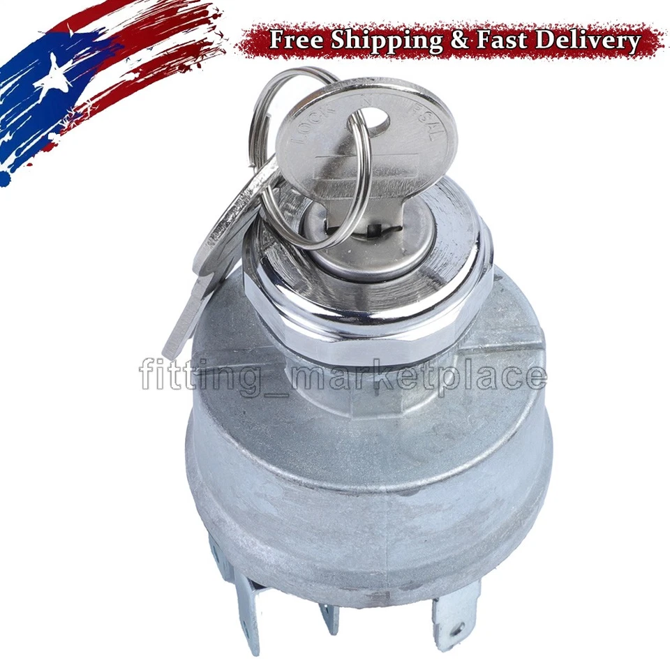 Ignition Switch for Jeep CJ5 Wagoneer Commando CJ6 CJ3 1000A 1000B 1000C 1000D - Image 1 of 4