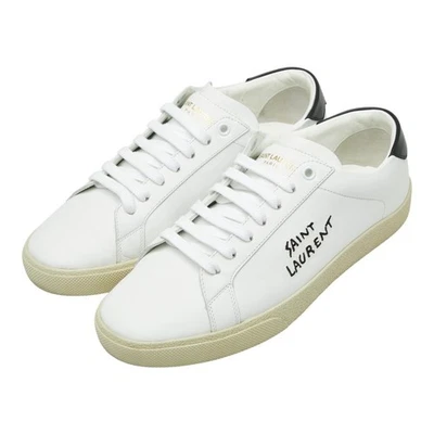 SAINT LAURENT logo Sneakers size: 39 Women 【Used】 - Image 1 of 4