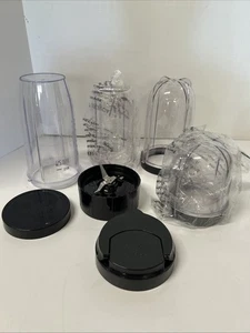 Juego de tapas Magic Bullet 3 tazas grandes 1 con mango 1 hoja de taza pequeña y tapas nuevo - Imagen 1 de 7