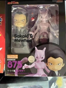 Nendoroid Good Smile 875 Pokemon Giovanni & Mewtwo Figure set - Picture 1 of 4