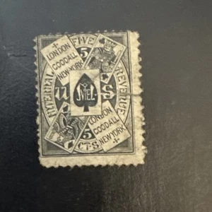 US Private Die Proprietary Scott #RU8-London Goodall New York usato Ng vedi foto - Foto 1 di 2