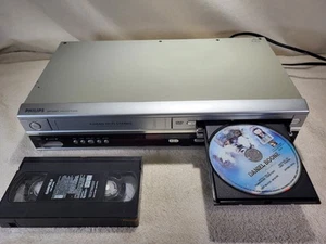 Philips DVD VCR Combo Player DVP3050V 4 Head Hi-Fi Stereo TESTED, Excellent Cond - Picture 1 of 23
