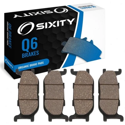 Pastillas de freno delanteras orgánicas Yamaha XVZ1300CT Royal Star Tour Deluxe am 2005-2007 Foto 1 de 4