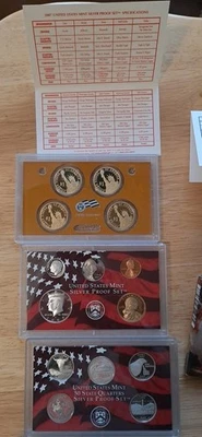 2007-S Silver Proof Set U.S. Mint Original Government Packaging OGP COA - Image 1 of 4