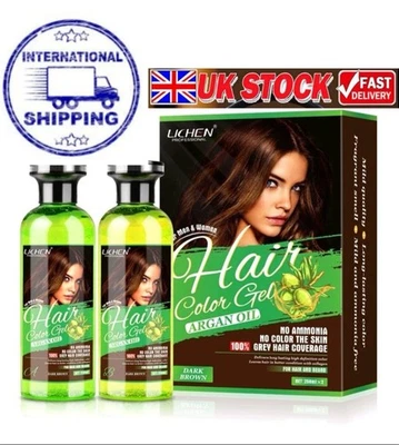 Lichen Professional dunkelbraunes Haarfarbgel - Bild 1 von 4