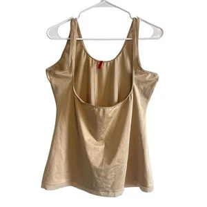 Spanx Damen-Tanktop offene Brust Camisole Shapewear hautfarben hellbraun Übergröße 3X - Bild 1 von 6