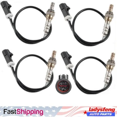 Set of 4 Oxygen Sensor For Ford 2002-2010 Mustang 2005-07 Freestyle Five Hundred - Image 1 of 4