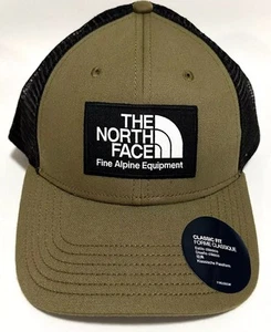 Cappello The North Face Fango Camionista Militare Oliva Vestibilità Classica Regolabile Snap - Foto 1 di 5