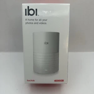SanDisk IBI 4 TB Smart Photo Manager Collect Organize Share New in Open Box - Picture 1 of 12