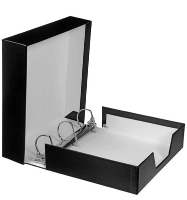 Presentación de Archivo y Caja de Almacenamiento Cachet "D" Anillo Álbum - 11 x 12 x 3" Foto 1 de 4