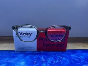 Vintage AO American Optical Clear Poly Carb Flex-Fit 6M Z87 Safety Glasses NIB - Picture 1 of 10