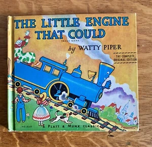 The Little Engine That Could-Hardcover By Watty Piper-Complete Original Edition - Picture 1 of 10