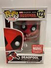 Funko POP! Marvel Collector Corps Figure - DEADPOOL (Leaping) #123 *Exclusive*