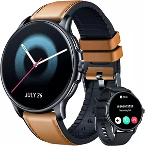 Military Smart Watch for Men(Answer/Make Calls) Rugged Tactical Fitness Tracker - Picture 1 of 7
