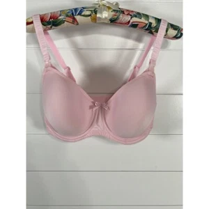 Freya Womens Pure Nursing Bra sz 30J NWT Pink Support Underwire Smoothing Tshirt - Picture 1 of 12