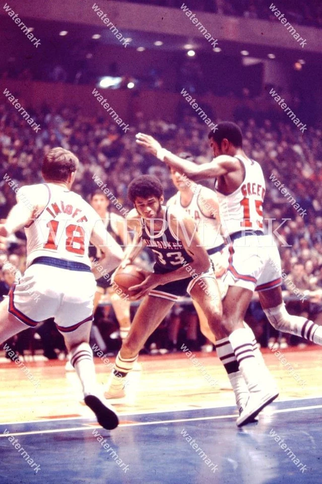 Foto DX251 Kareem Abdul-Jabbar Milwaukee Bucks 8x10 11x14 16x20 24x36 Foto 1 de 1