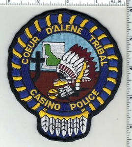 Coeur D'Alene Tribal Casino Police (Idaho) 1st Issue Shoulder Patch - Bild 1 von 1