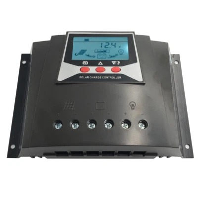 Solar Charge Controller 60A 12V 24V 36V 48V Auto Max 100V PV Input PWM Regulator - Image 1 of 4