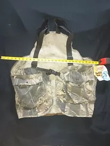 NWT Double Beard Classic Turkey Vest REALTREE Hardwood Camo w/ Seat One Size - Picture 1 of 6