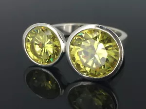 poppiger LUMANI Sommer frischer Citrus Design Ring - Silber 925 - Bild 1 von 14
