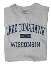 Lake Tomahawk Wisconsin WI T-Shirt EST